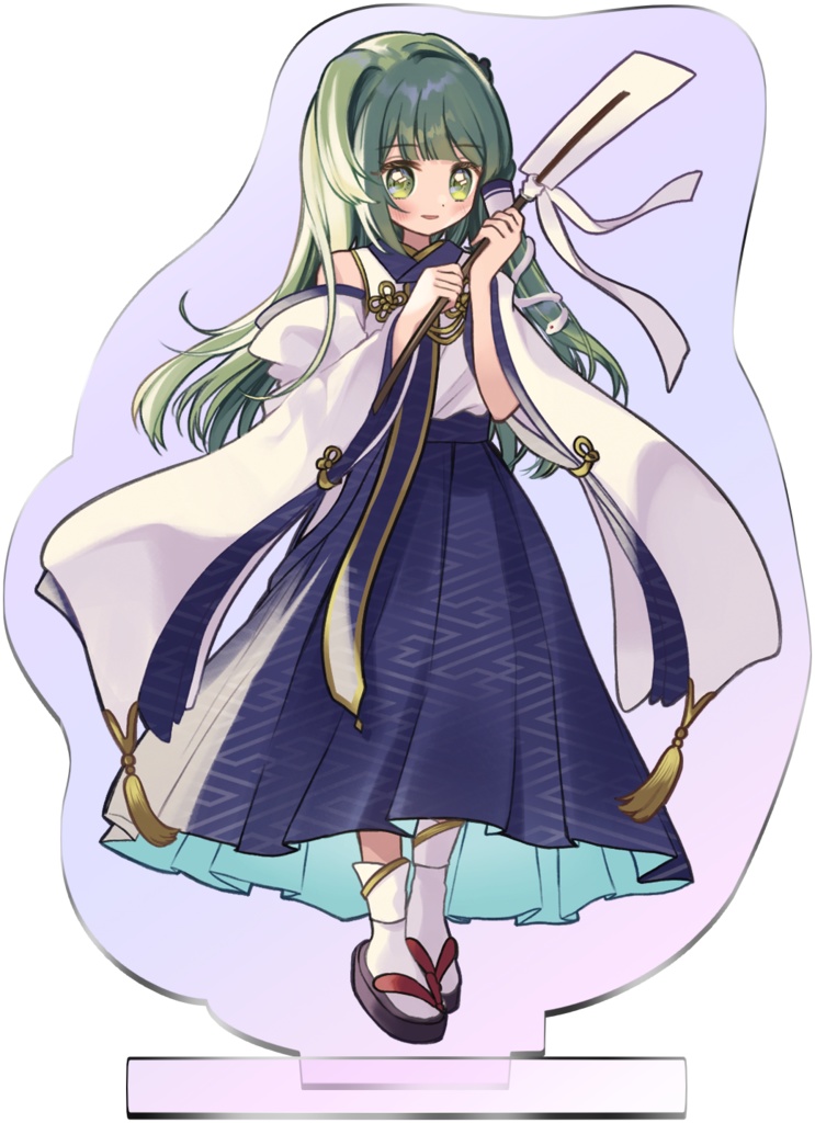 東風谷早苗オーロラアクリルスタンド