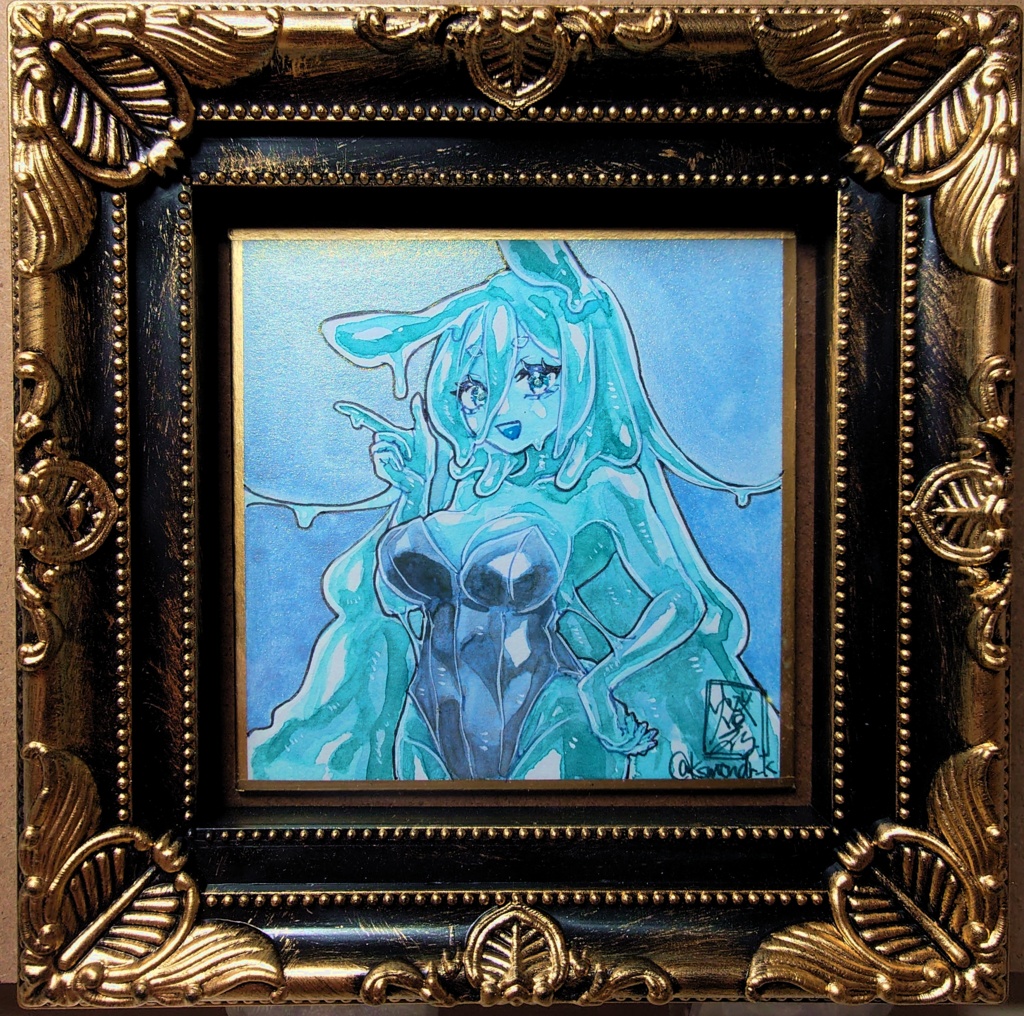 【一点物色紙】豆色紙-あさつき-