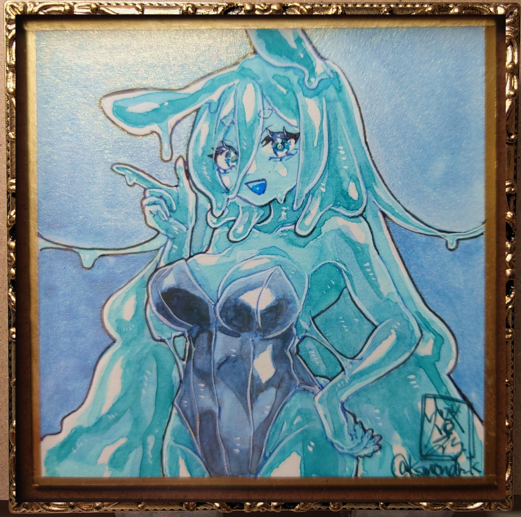 【一点物色紙】豆色紙-あさつき-