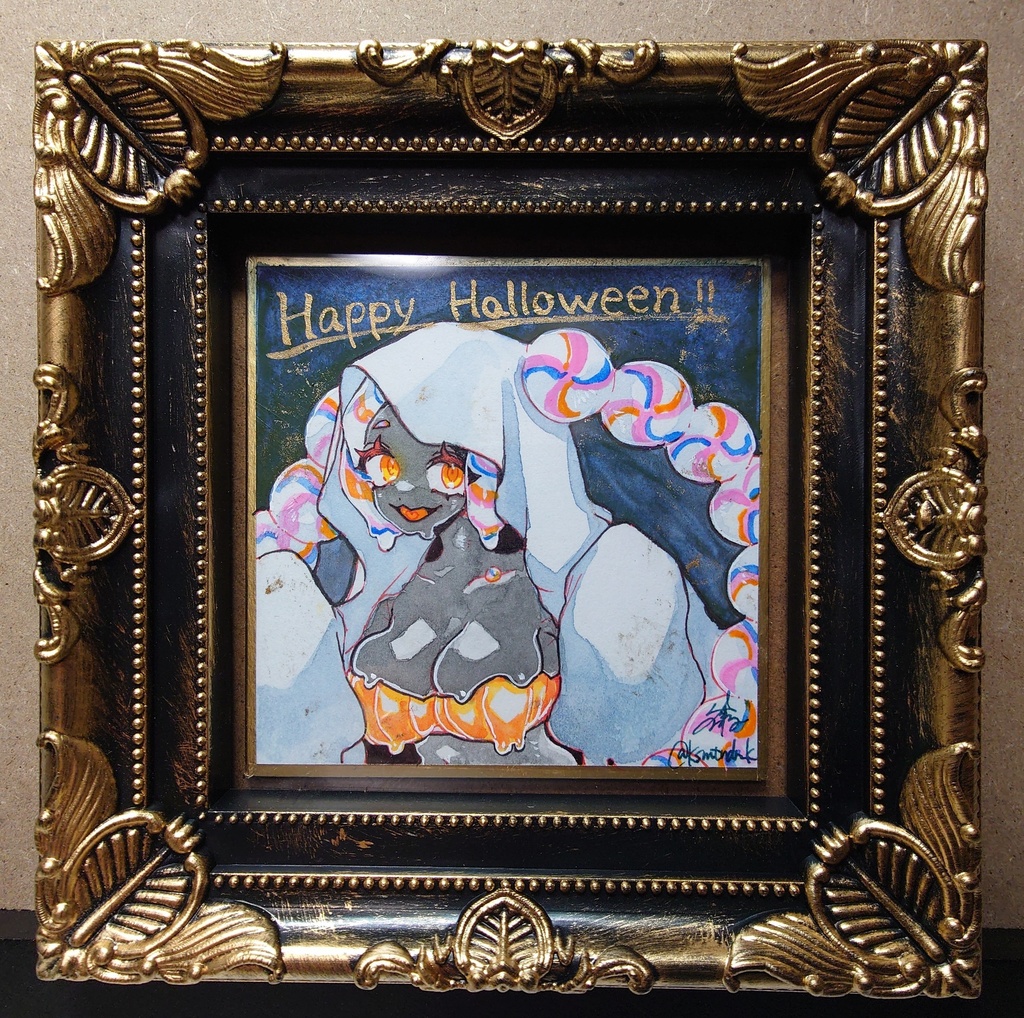 【一点物色紙】豆色紙-キャンディスライム娘ちゃん-