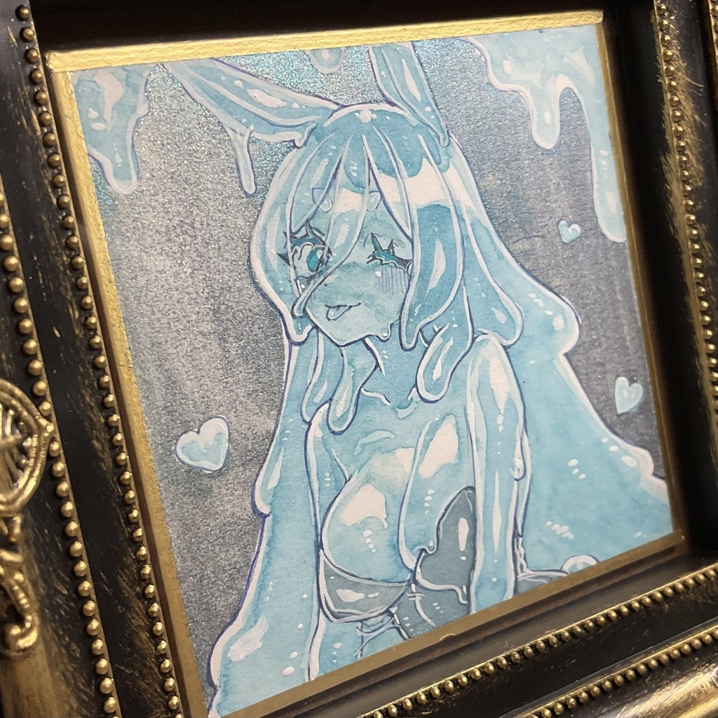 【一点物色紙】豆色紙-あさつき-