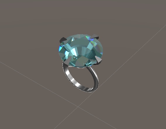 【無料】ダイヤリング【VRC想定】