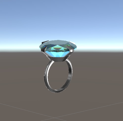 【無料】ダイヤリング【VRC想定】