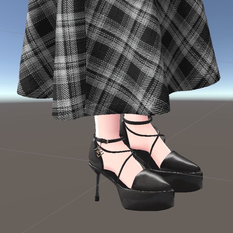 【無料】龍玲さんの追加シェイプキー(ヒール)【配布】