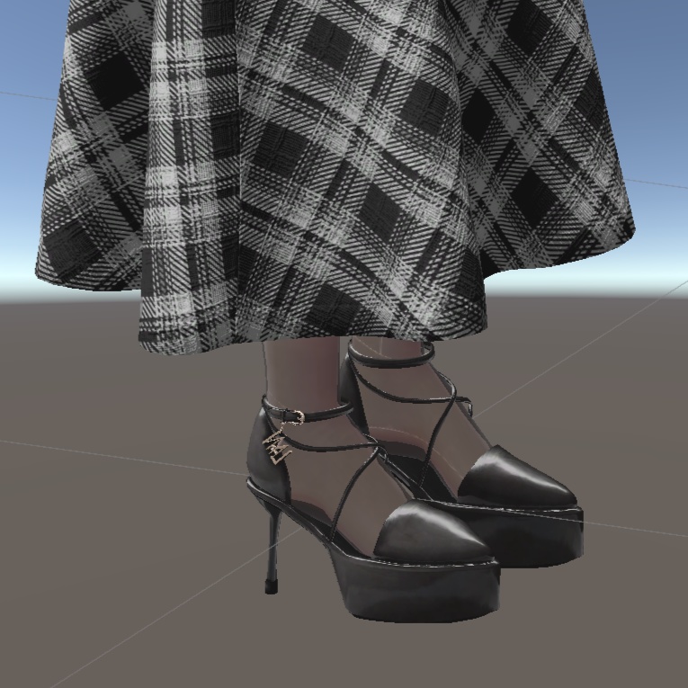 【無料】龍玲さんの追加シェイプキー(ヒール)【配布】