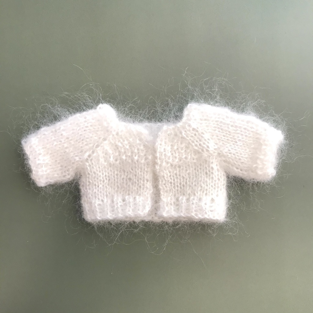 16cmぬい用切替編みの2wayニット(送料込)