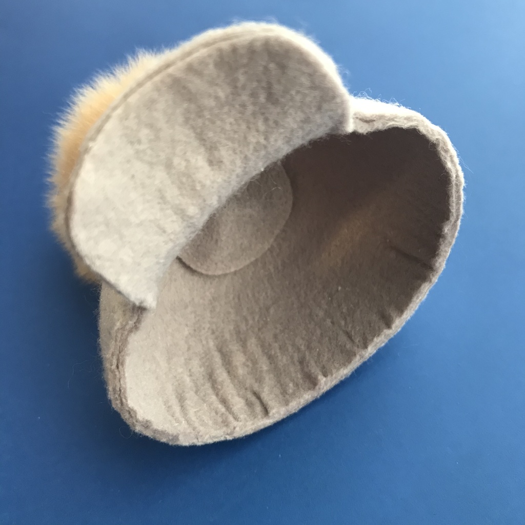 10cmぬい用ポンポンフェルトキャップ(送料込)