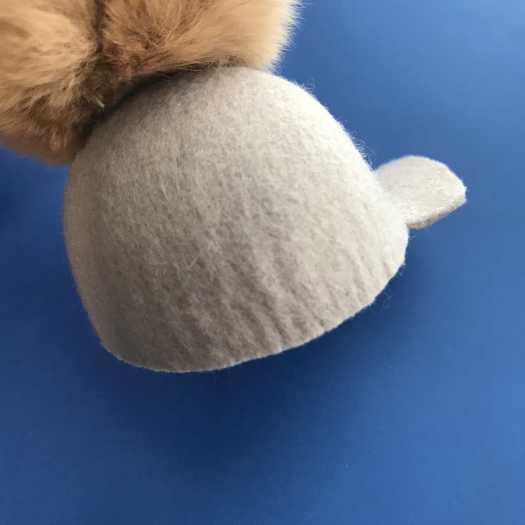 10cmぬい用ポンポンフェルトキャップ(送料込)