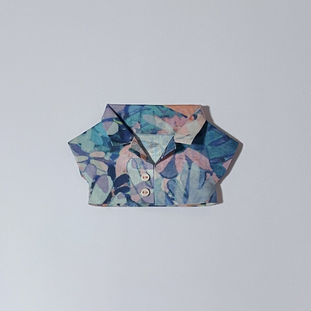 10cmぬい用アロハシャツ(送料込)