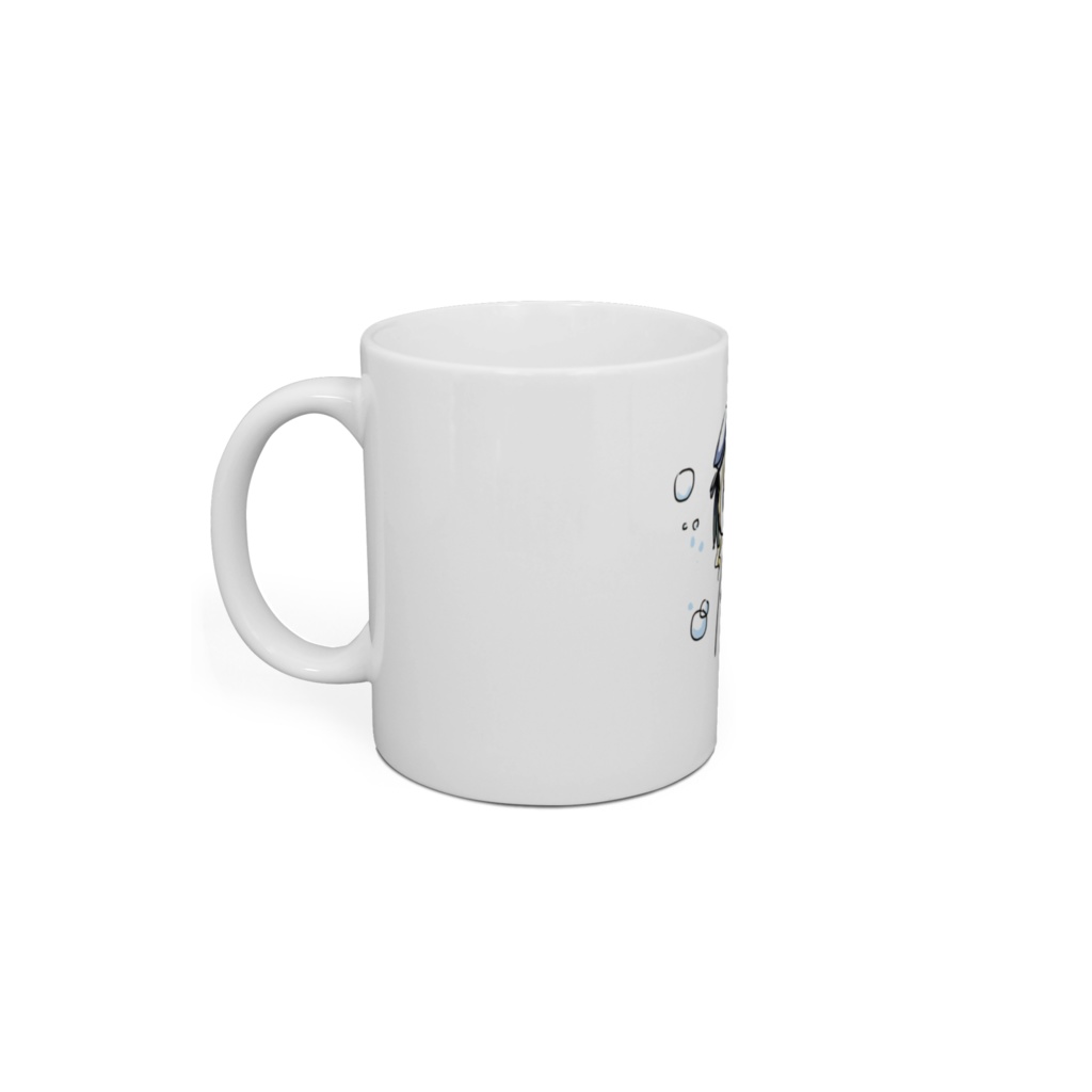 ゆきちゃんの落書きゆのちゃん(ツインテールの日) マグカップ