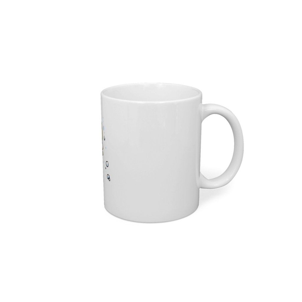 ゆきちゃんの落書きゆのちゃん(ツインテールの日) マグカップ