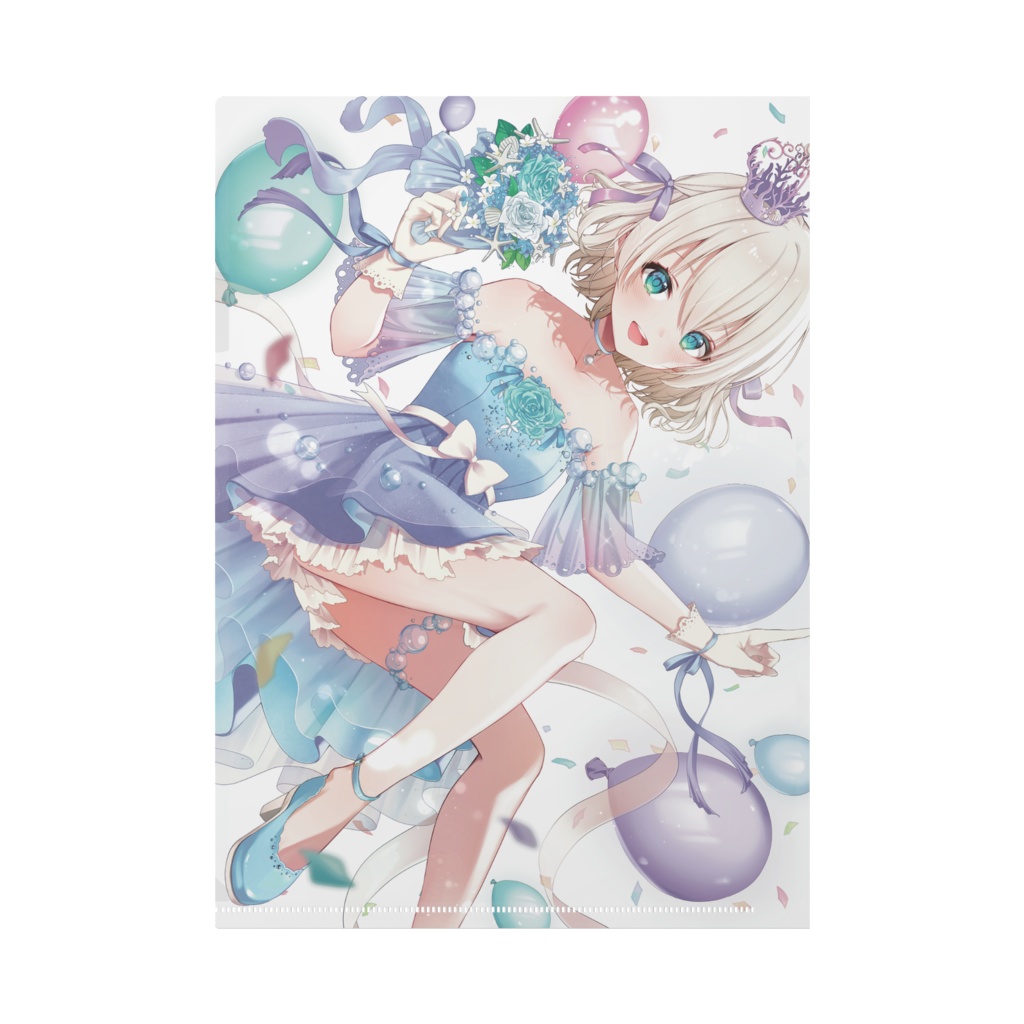 朝凪ゆの 1周年 クリアファイル