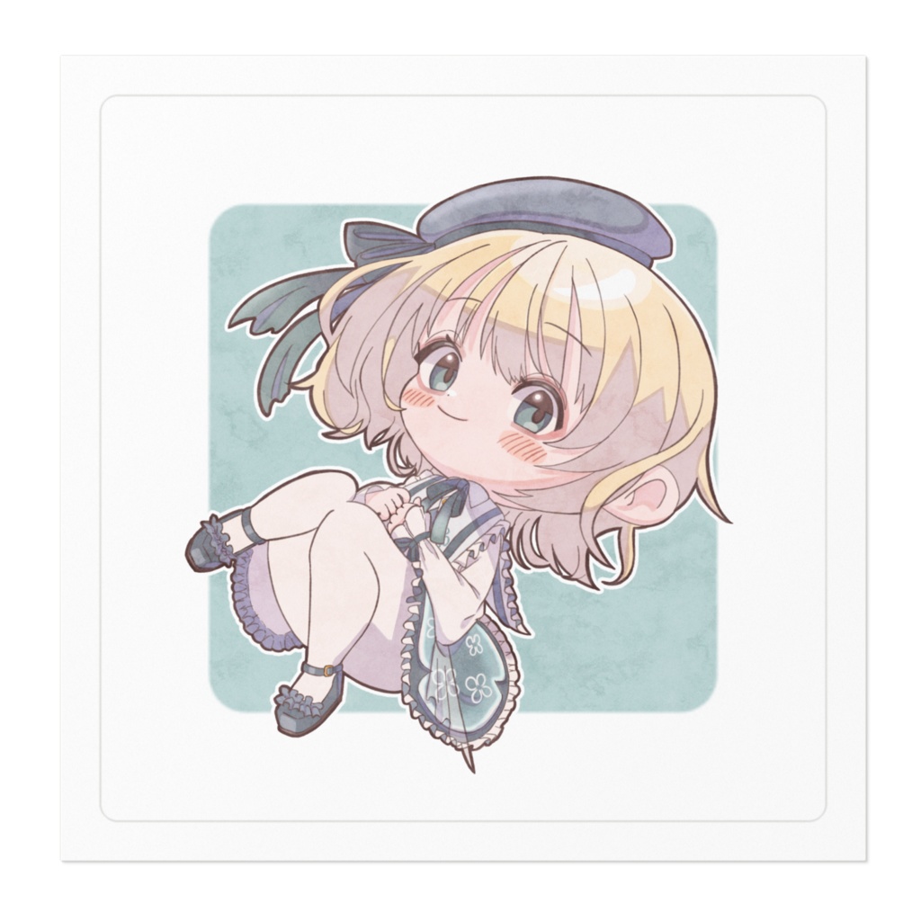 朝凪ゆの ゆるふわSD ステッカー