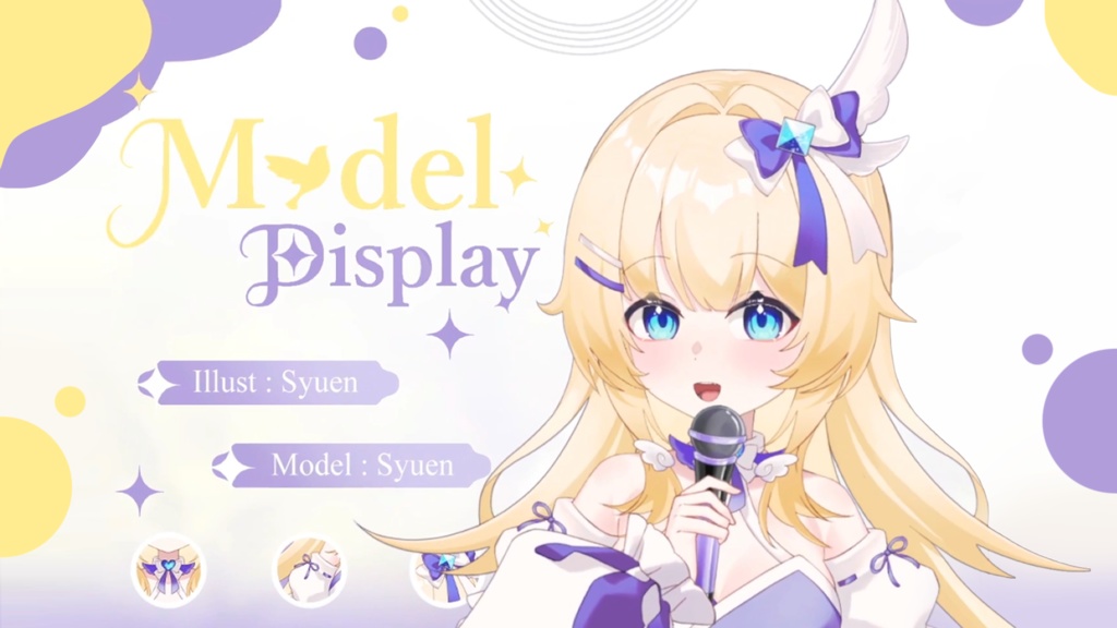 【無料・汎用Live2Dモデル】あなたの小鳥をしたいだけ(VTS対応VBridger対応)