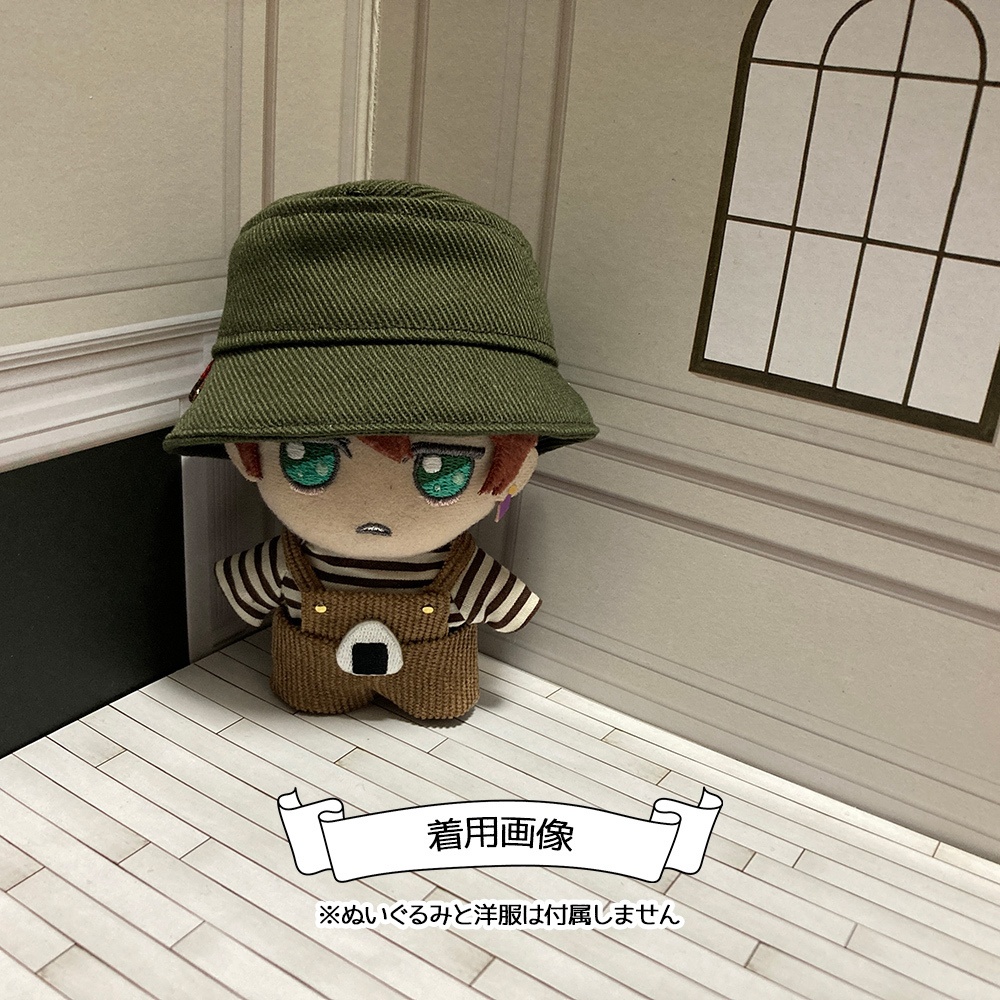 👶🐱アースカラーバケットハット(無地)