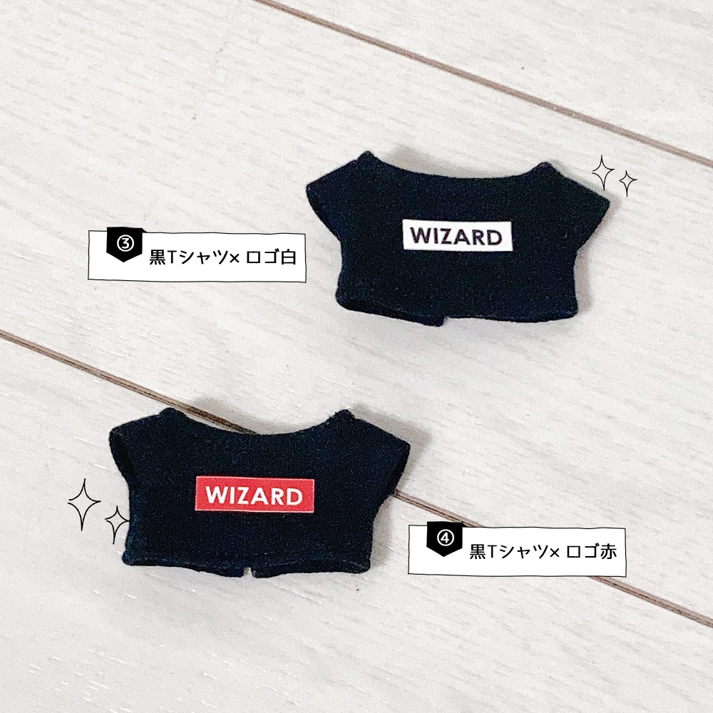 👶🐱WIZARDロゴTシャツ