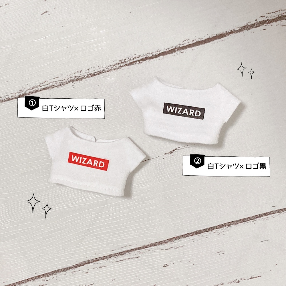 👶🐱WIZARDロゴTシャツ