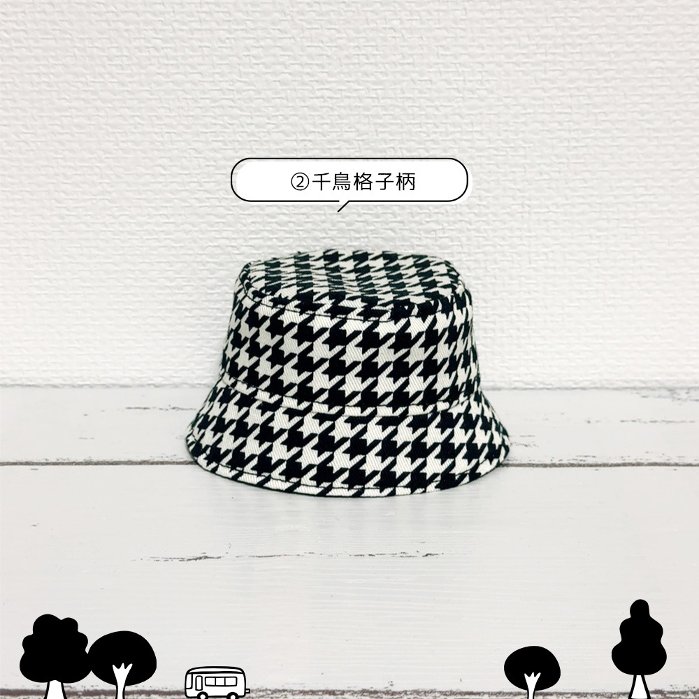 柄柄バケットハット