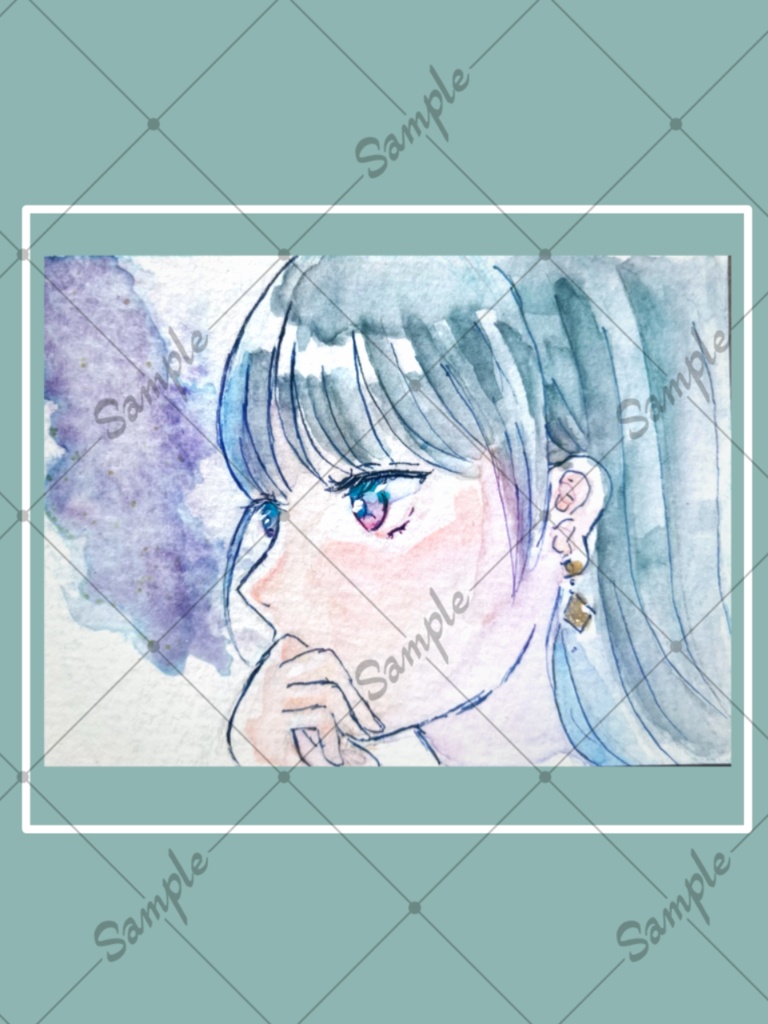 ミニ原画『想』