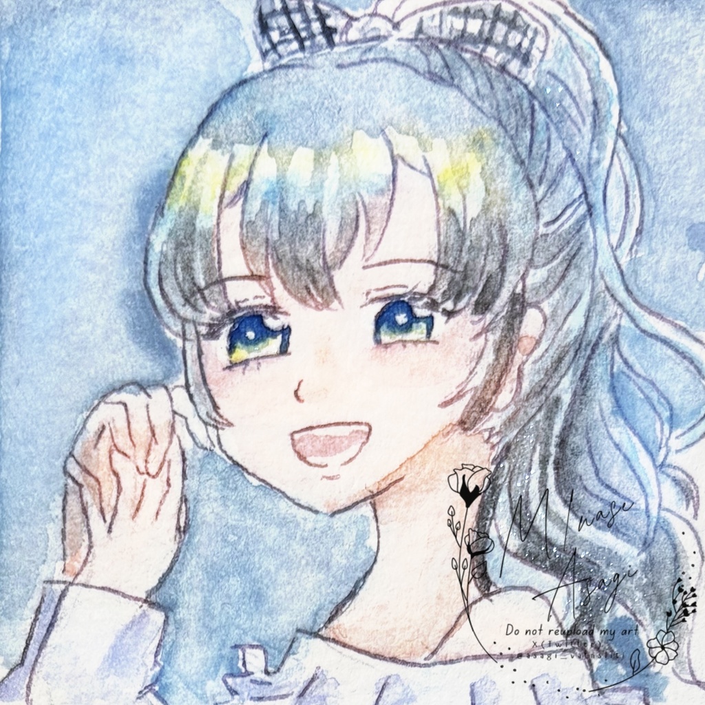 ミニ原画「「「どの子がお好み?」」」