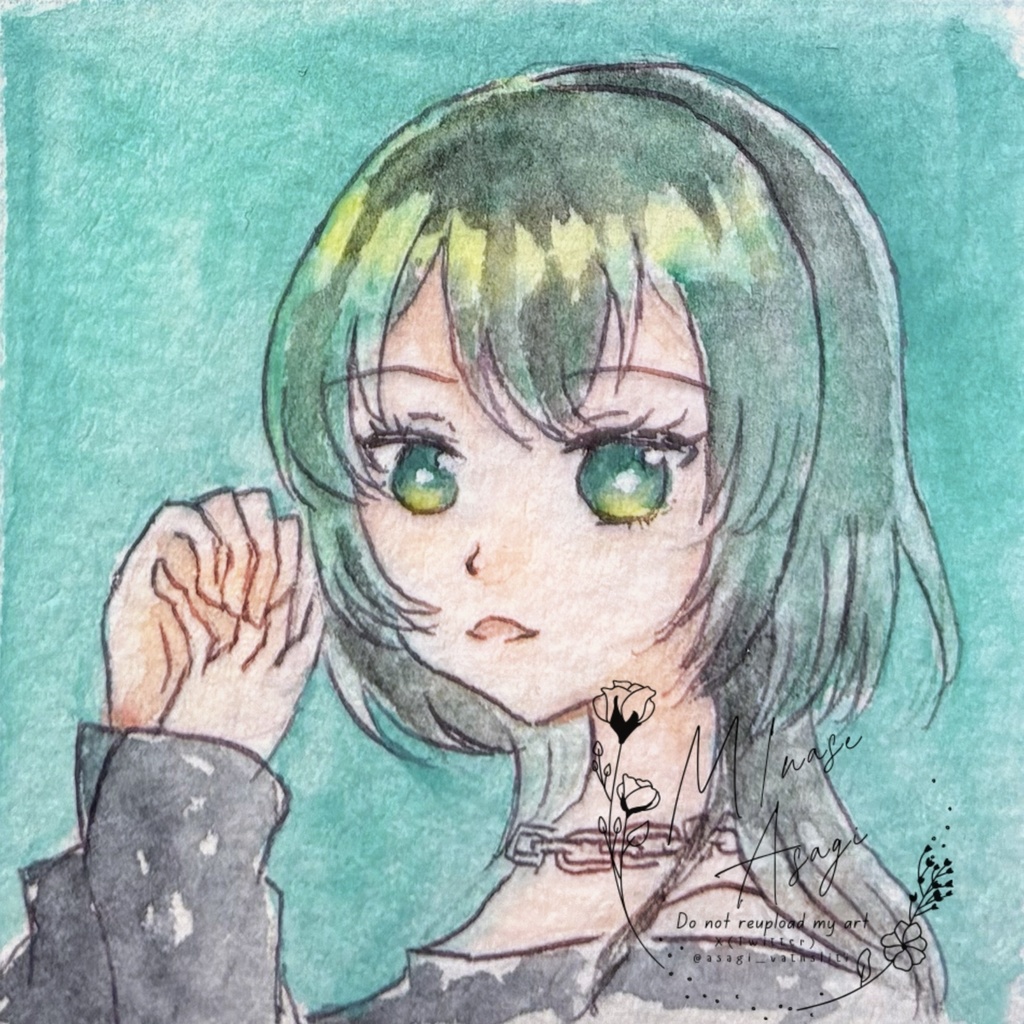 ミニ原画「「「どの子がお好み?」」」