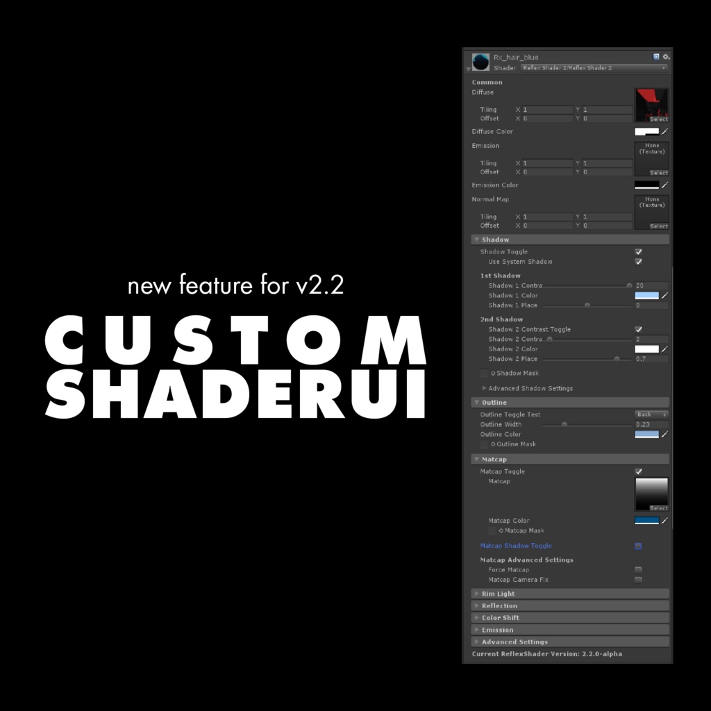 Reflex Shader 2.2.0