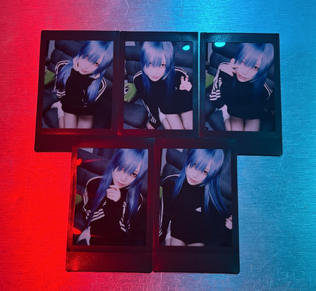 髪下ろしてるチェキ