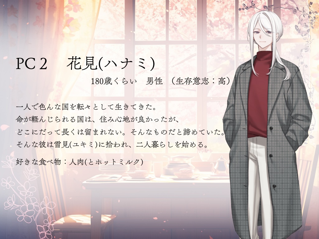 食事をしよう。他でもない君となら【ストーリープレイング】