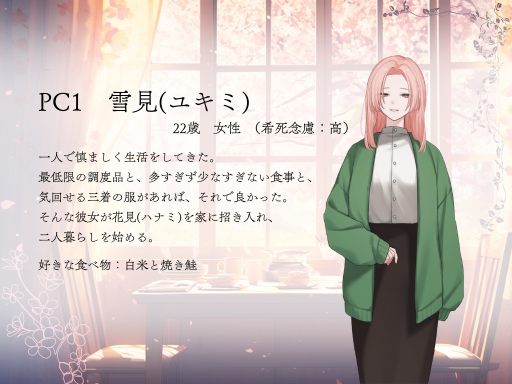 食事をしよう。他でもない君となら【ストーリープレイング】