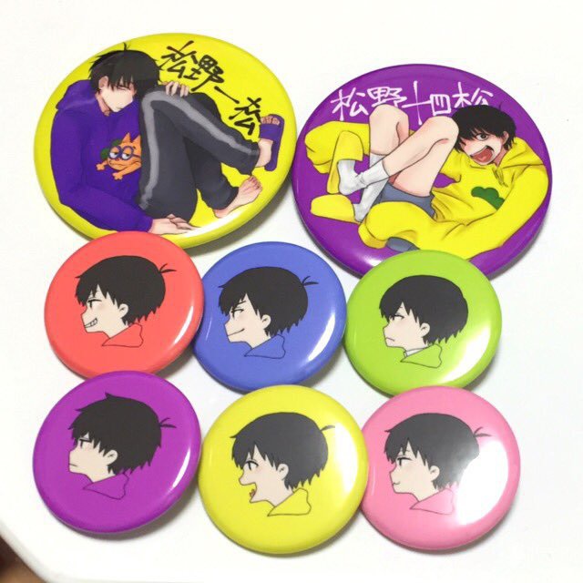 おそ松さん　缶バッジ