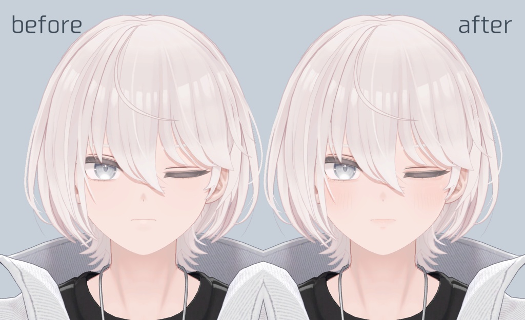 【Uika -ウイカ- 専用】natural makeup texture