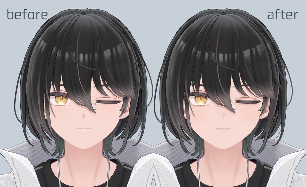 【Uika -ウイカ- 専用】natural makeup texture