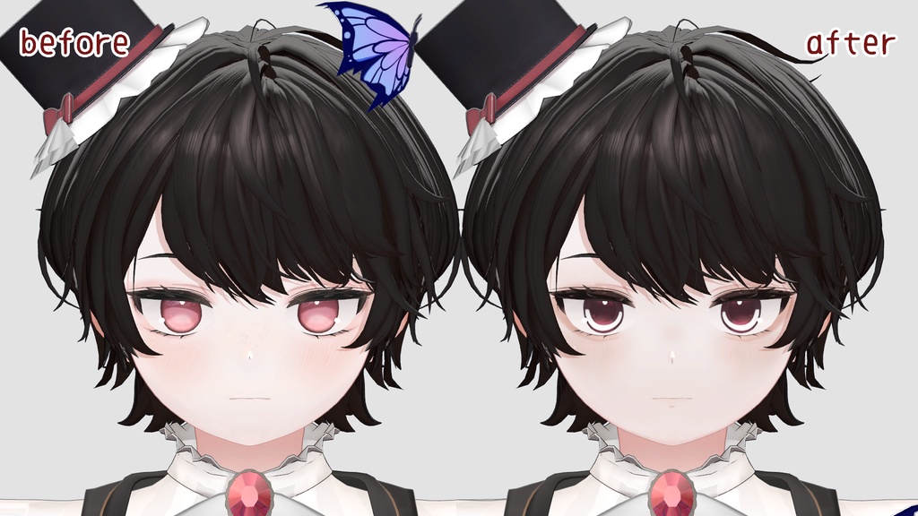 【ルティ -Ruty-専用】Ruby Veil makeup&eye texture