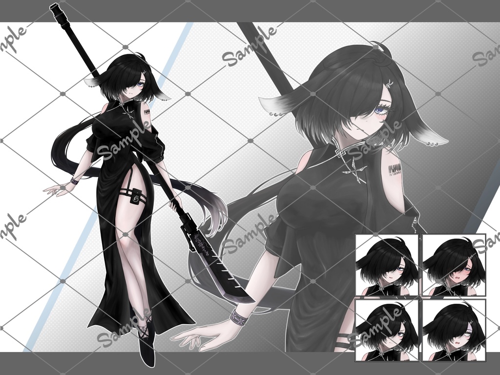 【無料版有り】立ち絵素材02