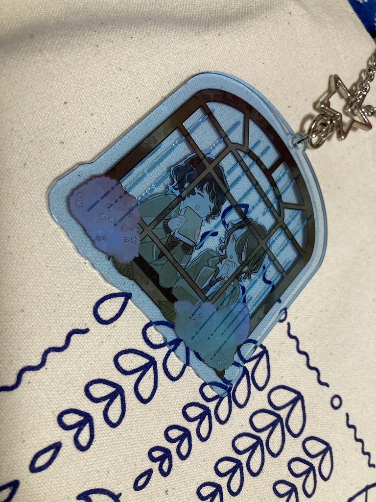 【enst.零つむグッズ】梅雨の零つむグッズセット(トートバッグ&アクリルキーホルダー)
