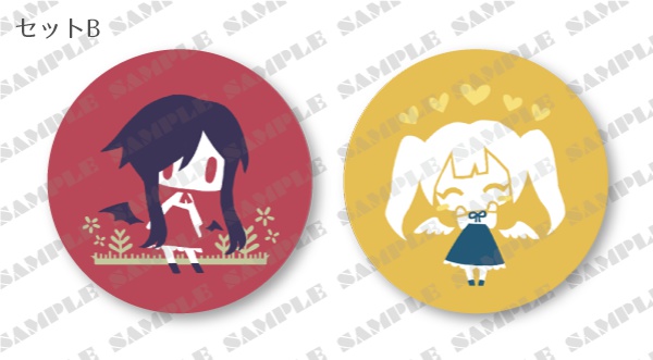 創作缶バッジ(全6種)