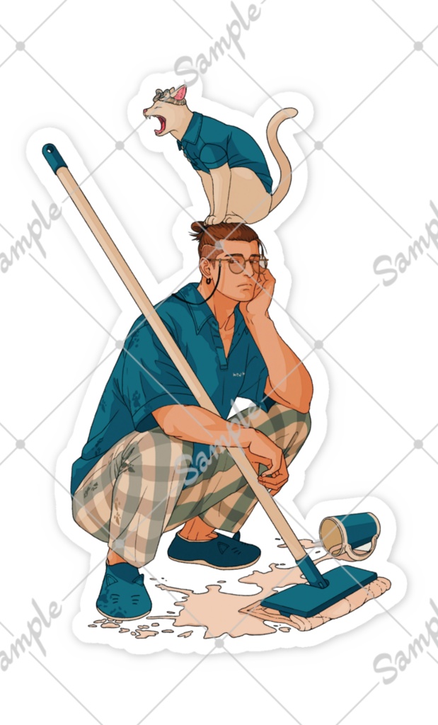 Smartphone Sticker【MILK】