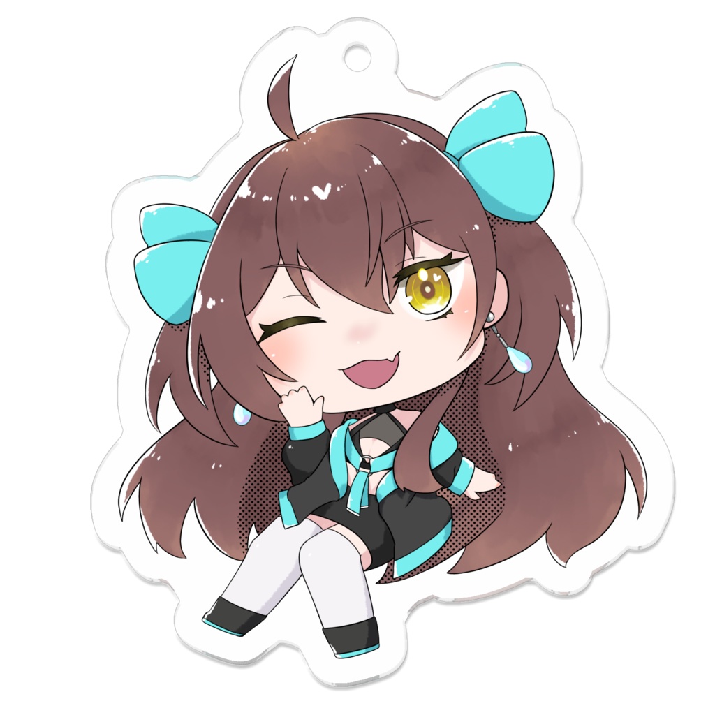 【室 内巴】 どこでもいっしょ!アクリルキーホルダー