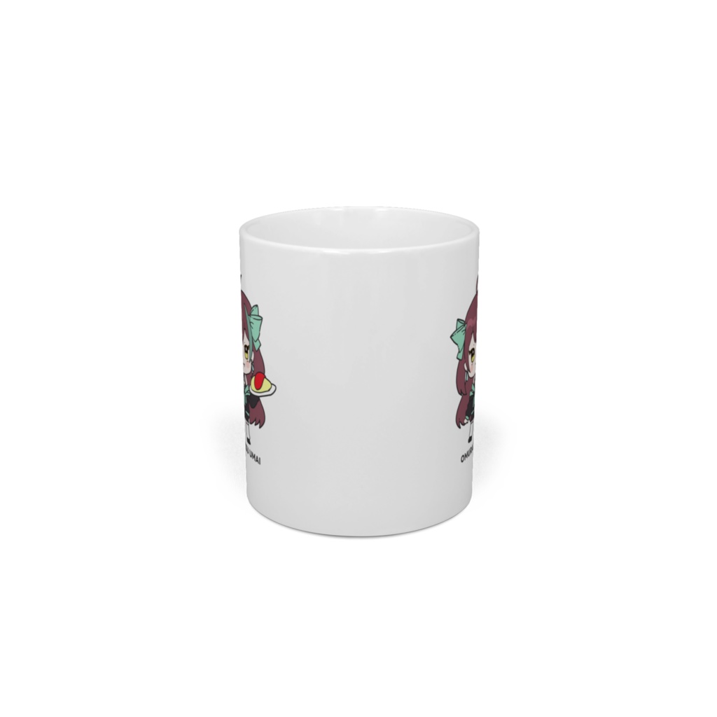 【室 内巴】オムライスうまいマグカップ