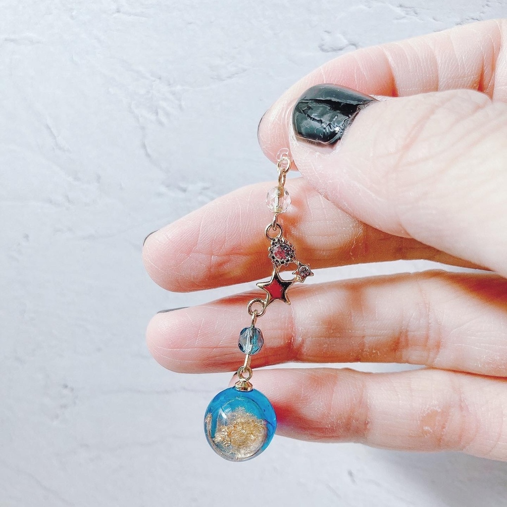 【生きてるピアス】金糸の心臓