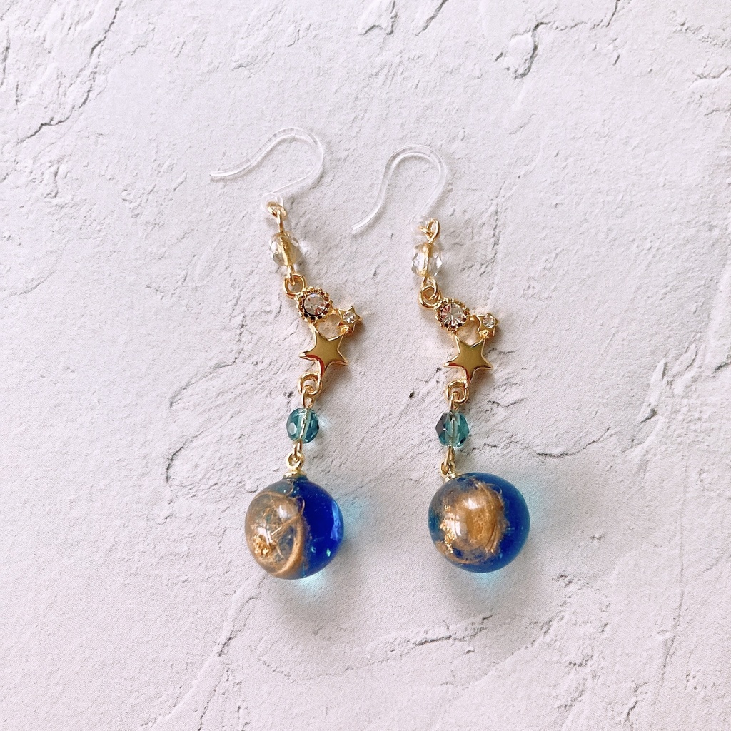 【生きてるピアス】金糸の心臓