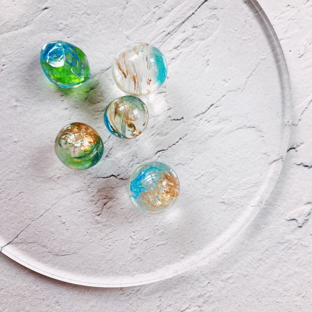 【生きてるピアス】緑の魂の種