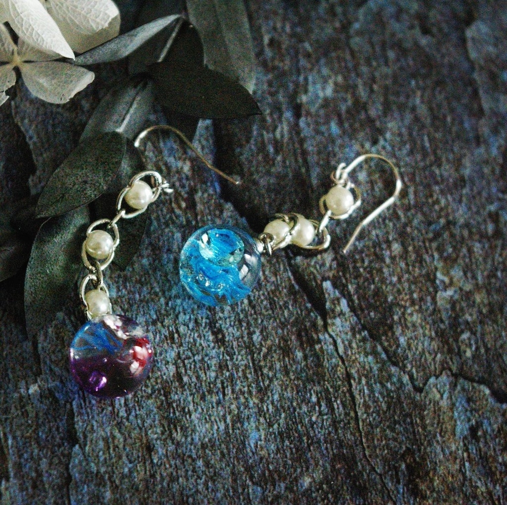 【六眼ピアス】五条先生モチーフ/六眼& 虚式茈