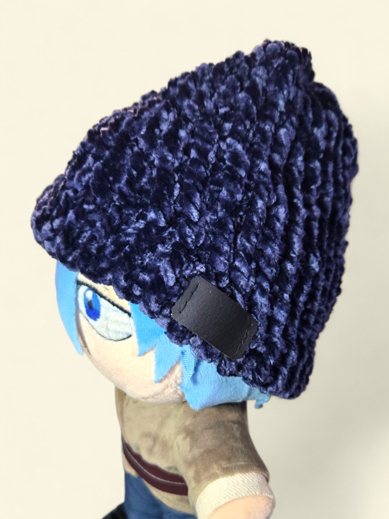【25cmぬい】タグ付きニット帽