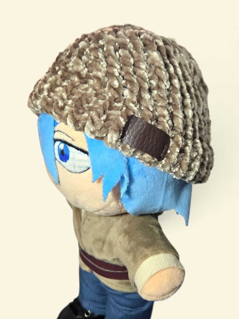 【25cmぬい】タグ付きニット帽