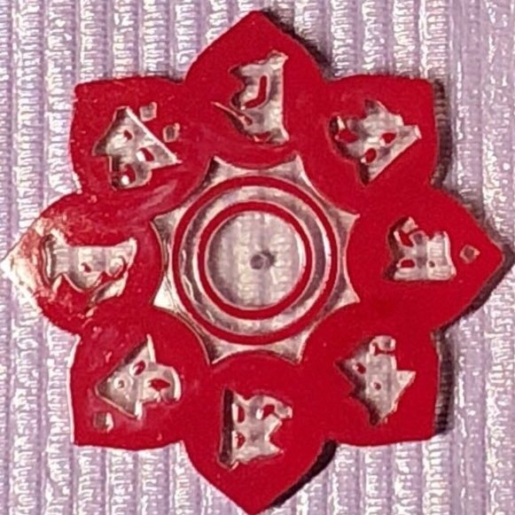 曼荼羅台座 6.5cm クリア