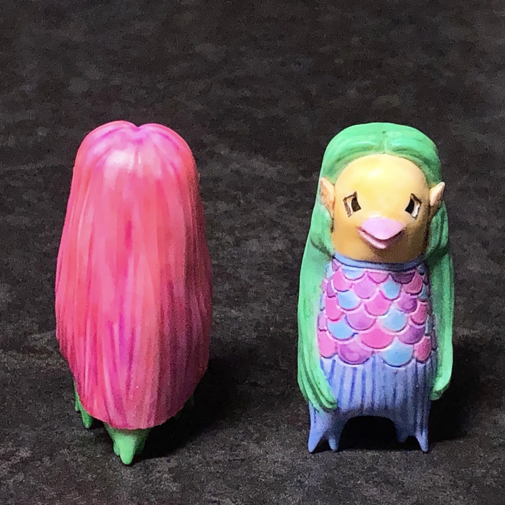 アマビエ 色塗りフィギュア パッケージ版