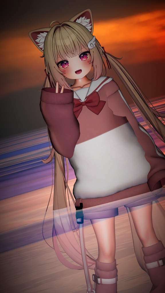 【全アバター対応、存在感UP】 Deep Rim Presets for liltoon