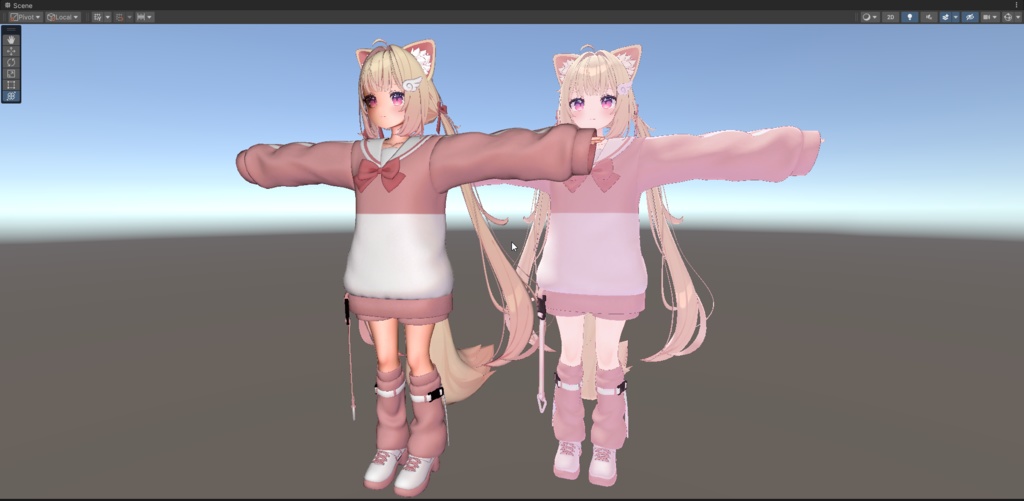 【全アバター対応、存在感UP】 Deep Rim Presets for liltoon