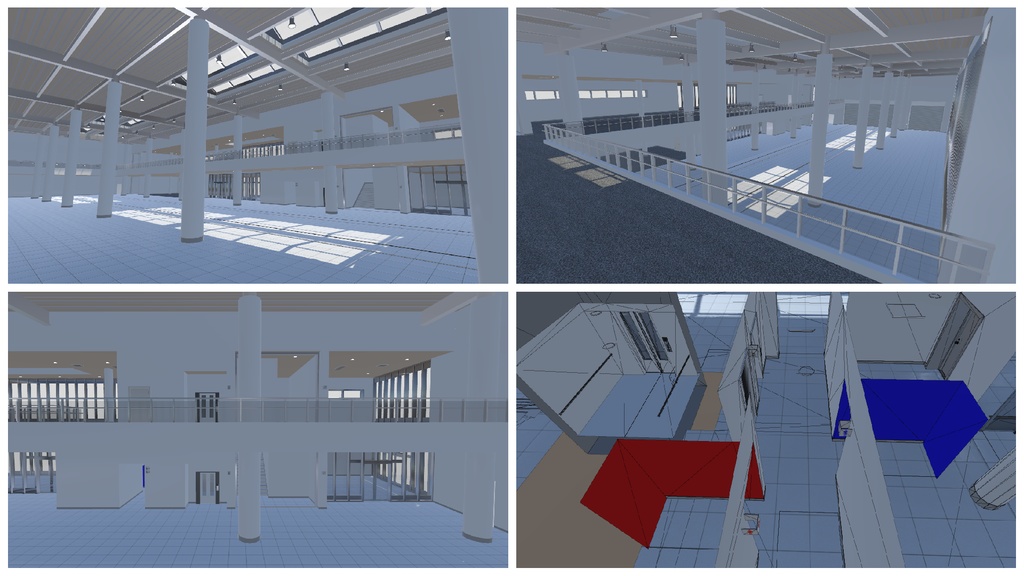 展示場の3Dモデル